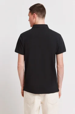 Springfield Polo piqu&eacute; contraste pu&ntilde;o slim fit^Hombre Polos