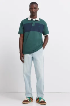 Springfield Polo piqu&eacute; corte posicional regular fit^Hombre Polos