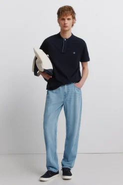 Springfield Polo piqu&eacute; mao slim fit^Hombre Polos