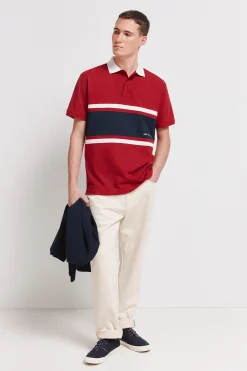 Springfield Polo piqu&eacute; sport corte posicional regular fit^Hombre Polos