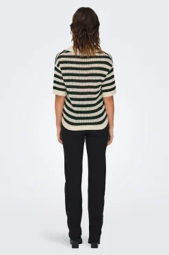 JDY Polo punto calado^Mujer Polos