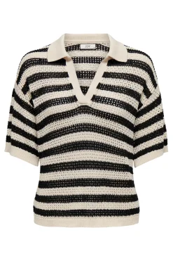 JDY Polo punto calado^Mujer Polos