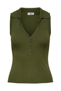 JDY Polo punto sin mangas^Mujer Polos