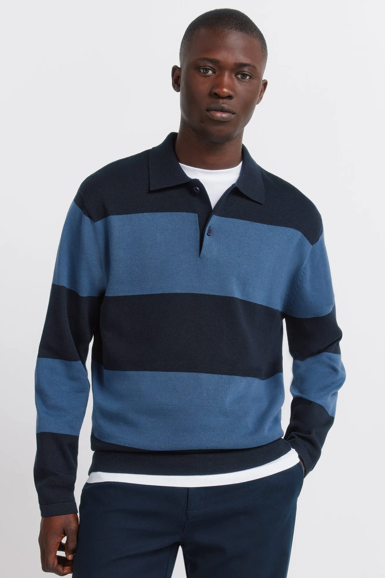 Springfield Polo raya bloque color^Hombre Polos