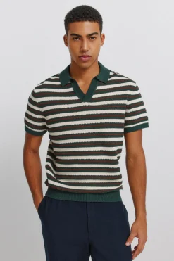 Springfield Polo raya estructura^Hombre Polos