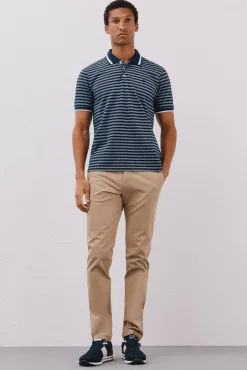 Cortefiel Polo rayas oxford^Hombre Polos