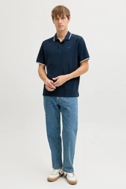 JJ REBEL Polo regular fit punto piqué^Hombre Polos