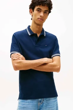 Tommy Jeans Polo regular manga corta^Hombre Polos