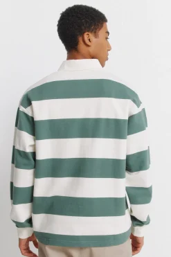 Springfield Polo rugby manga larga rayas^Hombre Polos