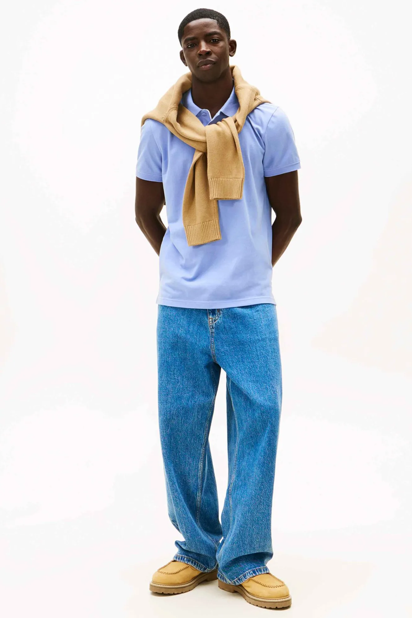 Tommy Jeans Polo slim de manga corta^Hombre Polos