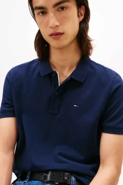 Tommy Jeans Polo slim de manga corta^Hombre Polos