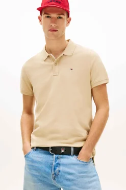 Tommy Jeans Polo slim manga corta^Hombre Polos
