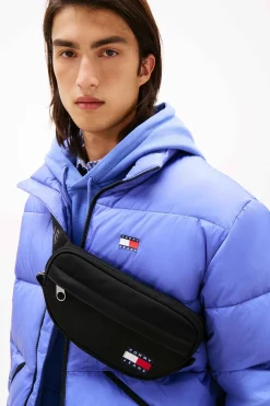 Tommy Jeans Ri&ntilde;onera de con logo bandera^Hombre Mochilas Y Bolsos