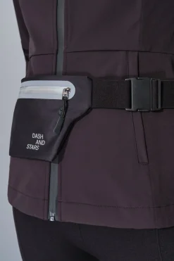 Dash and Stars Ri&ntilde;onera negra extra plana^Mujer Deporte