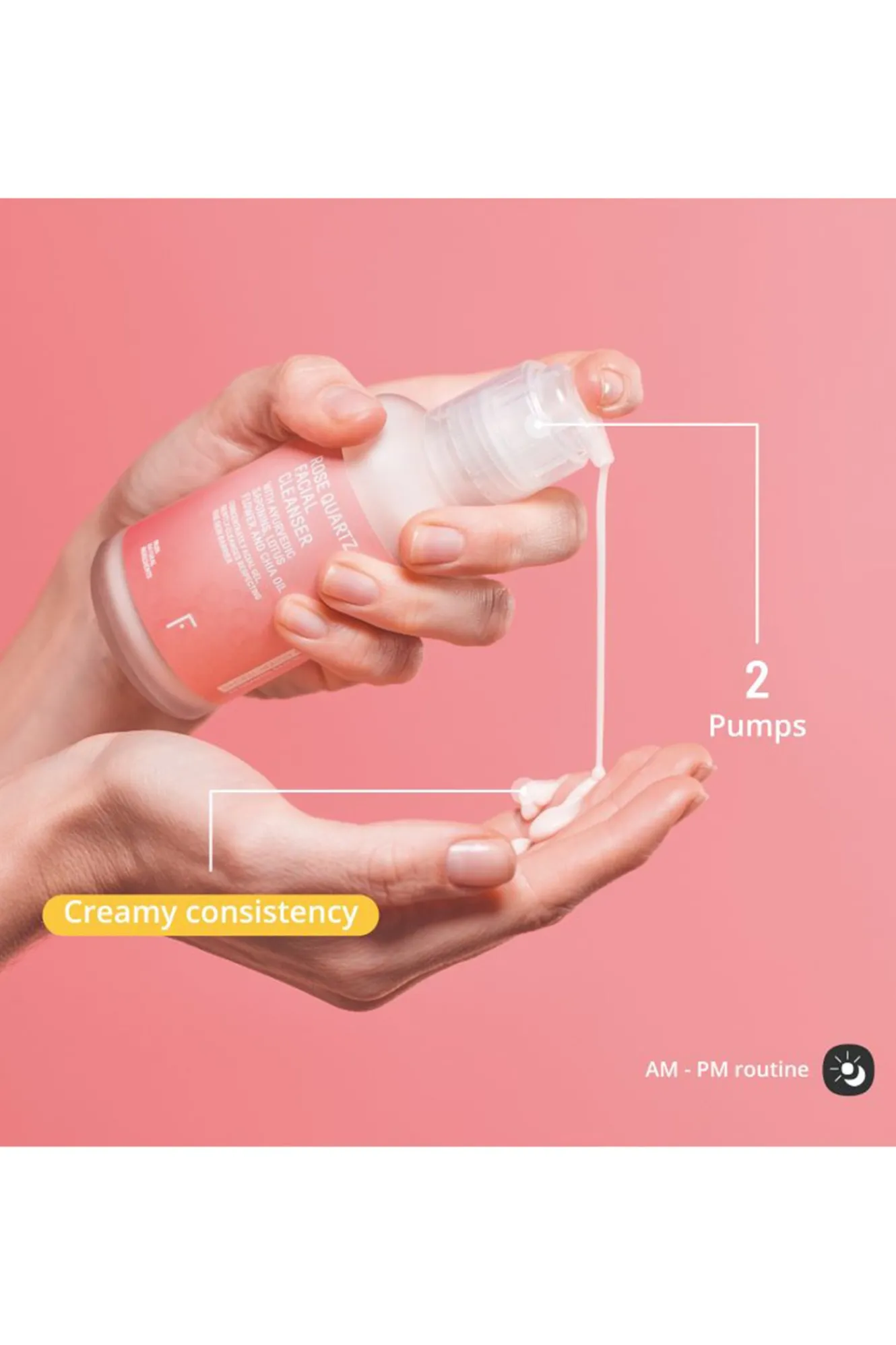 Freshly Cosmetics Rose Quartz Limpiador Facial^Mujer Cosmética