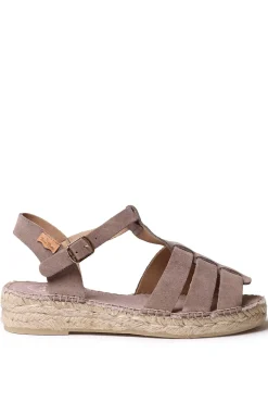 Toni Pons Sandalia cangrejera en serraje^Mujer Sandalias