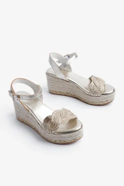 Popa Sandalia cu&ntilde;a baja se&ntilde;ora Garua Yute^Mujer Sandalias