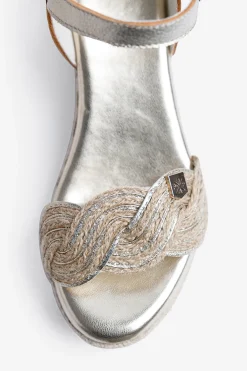 Popa Sandalia cu&ntilde;a baja se&ntilde;ora Garua Yute^Mujer Sandalias