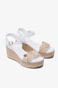 Popa Sandalia cu&ntilde;a baja se&ntilde;ora Garua Yute^Mujer Sandalias