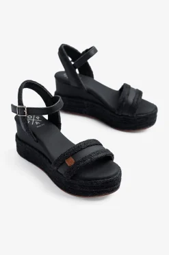 Popa Sandalia cu&ntilde;a baja se&ntilde;ora Arambol Black^Mujer Sandalias