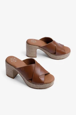 Popa Sandalia cu&ntilde;a tac&oacute;n se&ntilde;ora Melibea Piel^Mujer Sandalias