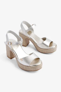 Popa Sandalia cu&ntilde;a tac&oacute;n se&ntilde;ora Daira Laminado^Mujer Sandalias