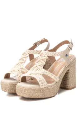 XTI Sandalia estilo macram&eacute; tac&oacute;n^Mujer Sandalias