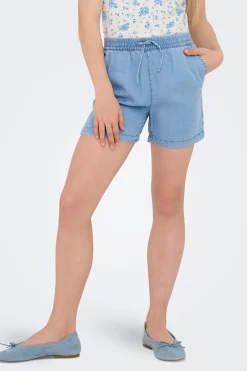 Only Girls Short denim ligero^Niños Pantalones