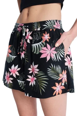 Roxy Short playa cord&oacute;n tropical^Mujer Lino