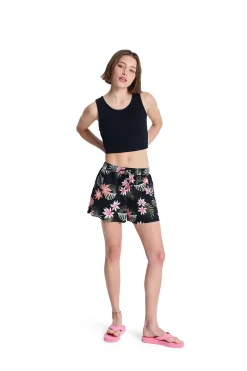 Roxy Short playa cord&oacute;n tropical^Mujer Lino