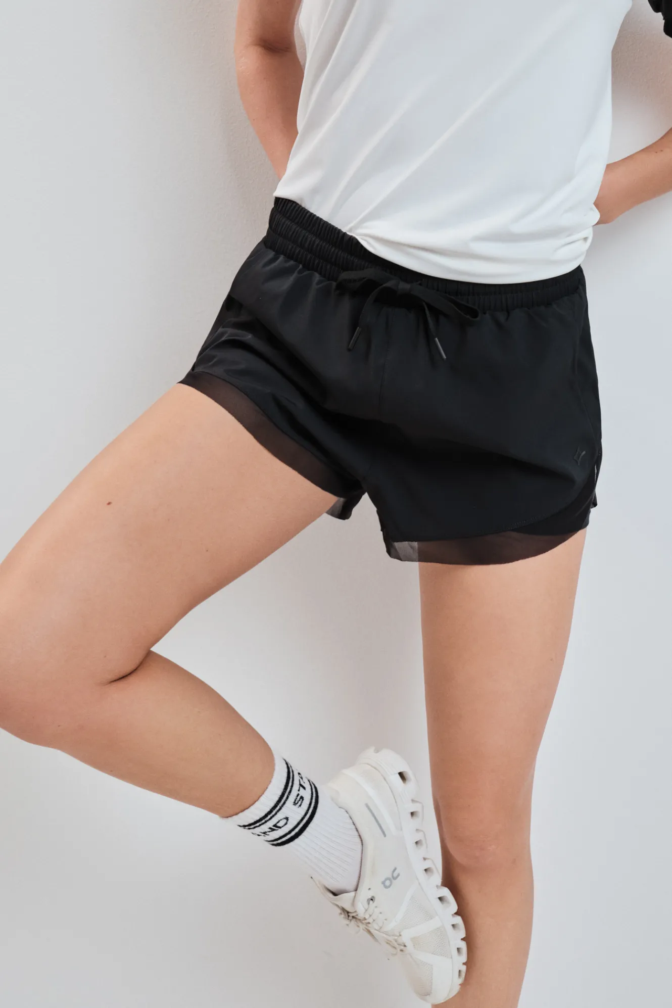 Dash and Stars Short ultra ligero malla^Mujer Deporte