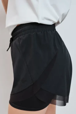 Dash and Stars Short ultra ligero malla^Mujer Deporte