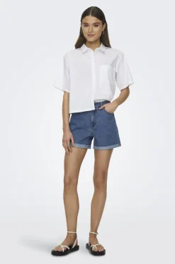 Only Short vaquero regular fit^Mujer Jeans|Pantalones