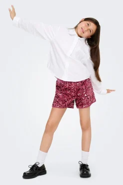 Only Girls Shorts de lentejuelas^Niños Pantalones