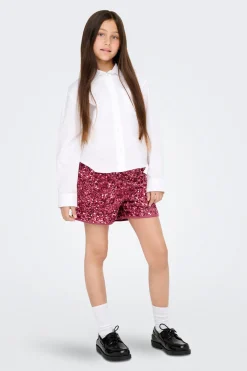 Only Girls Shorts de lentejuelas^Niños Pantalones