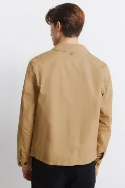 Springfield Sobrecamisa algod&oacute;n cremallera^Hombre Camisas