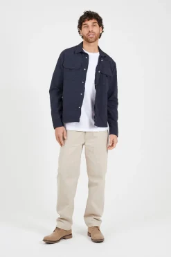 Brave Soul Sobrecamisa con cremallera^Hombre Camisas