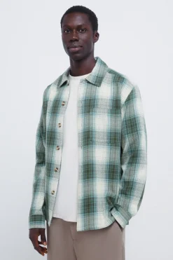 Springfield Sobrecamisa cuadros overshirt^Hombre Camisas