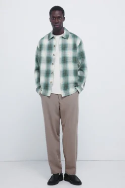 Springfield Sobrecamisa cuadros overshirt^Hombre Camisas