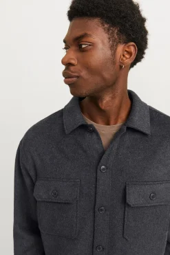 Jack & Jones Sobrecamisa de sarga^Hombre Camisas