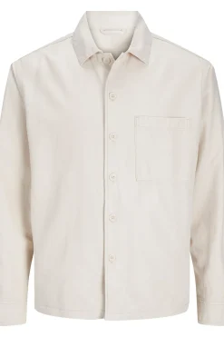 Jack & Jones Sobrecamisa de sarga corte ancho^Hombre Camisas