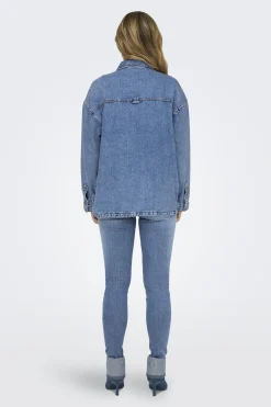 Only Sobrecamisa vaquera^Mujer Camisas Y Blusas