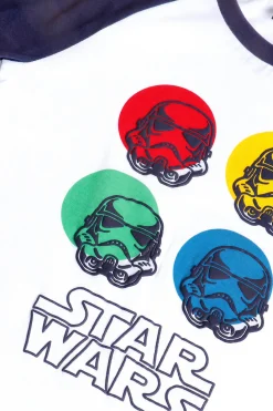 Admas STAR WARS Pijama Manga Corta The Dark Strike para Ni&ntilde;o^Niños Pijamas|Ropa Interior