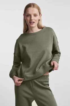 Pieces Sudadera básica^Mujer Sudaderas