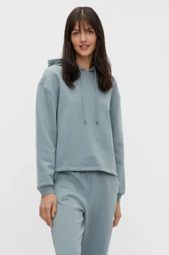 Pieces Sudadera b&aacute;sica capucha^Mujer Sudaderas|Total Look