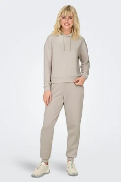 Only Play Sudadera b&aacute;sica con capucha^Mujer Deporte