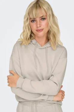 Only Play Sudadera b&aacute;sica con capucha^Mujer Deporte