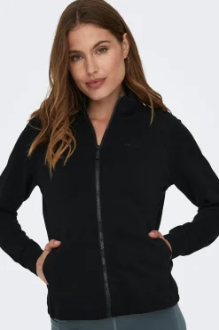 Only Play Sudadera b&aacute;sica cremallera^Mujer Deporte