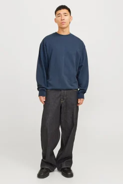 Jack & Jones Sudadera b&aacute;sica loose fit^Hombre Sudaderas