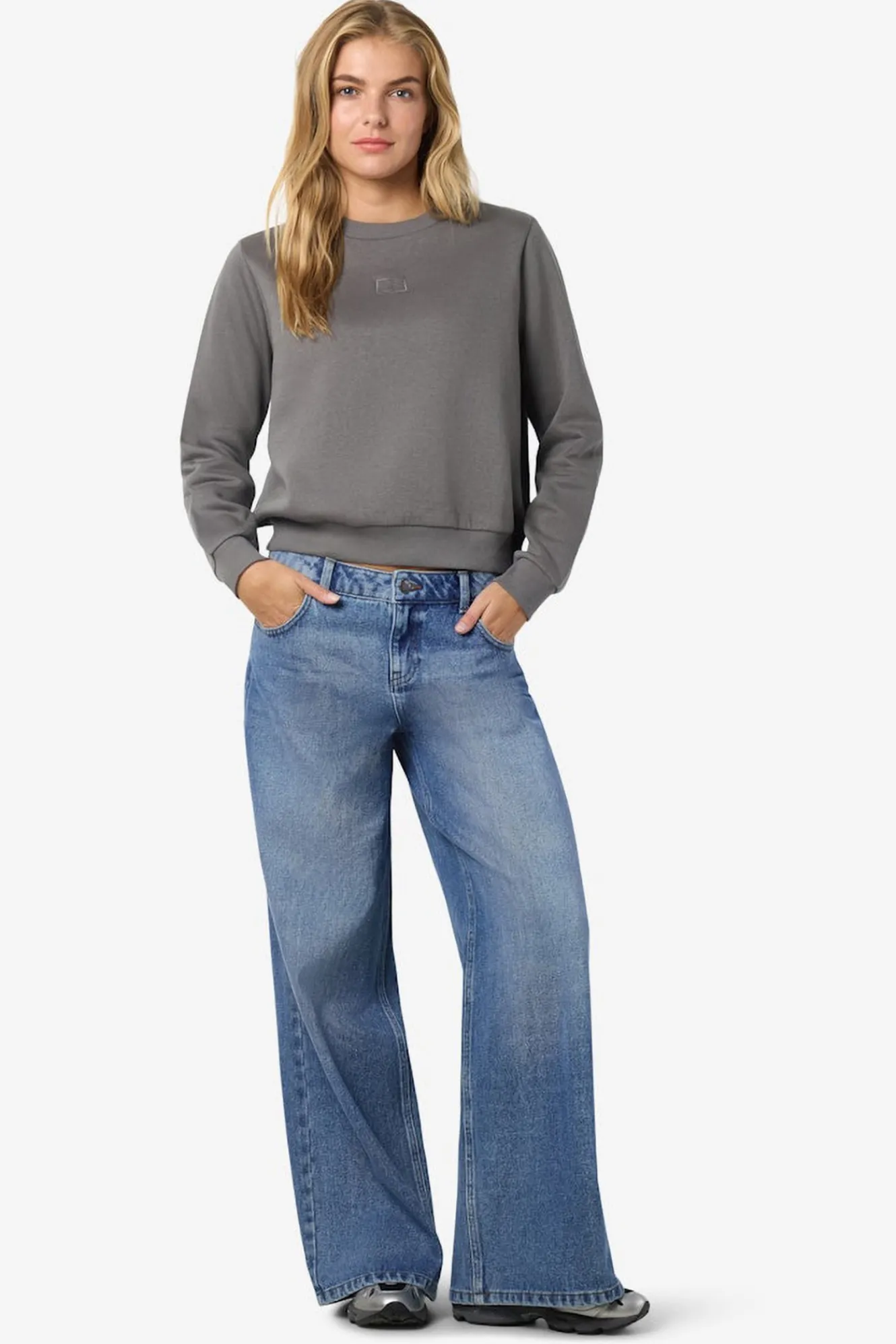 Noisy May sudadera bordado marca^Mujer Sudaderas